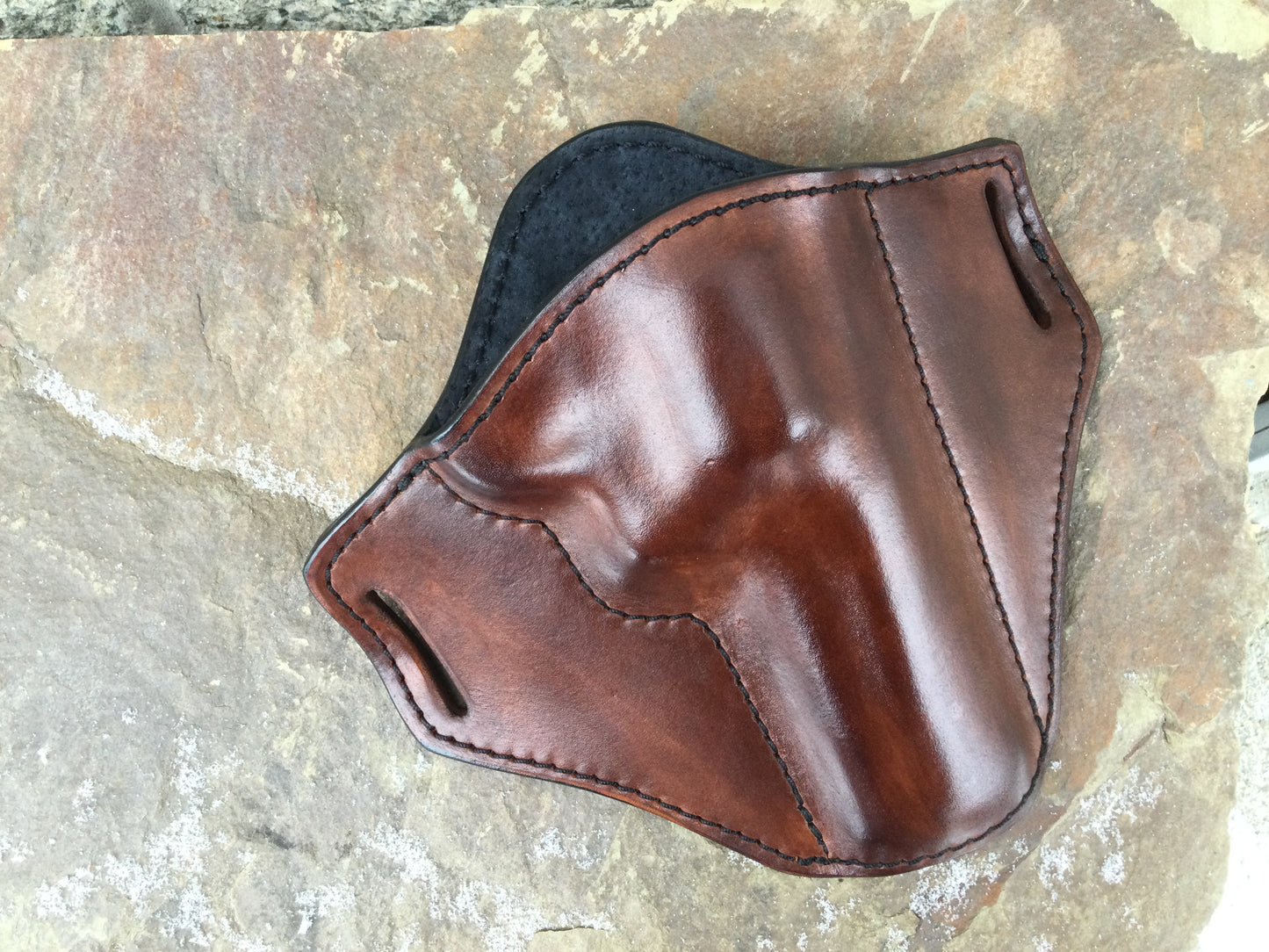 Suede lined holster Colt Python